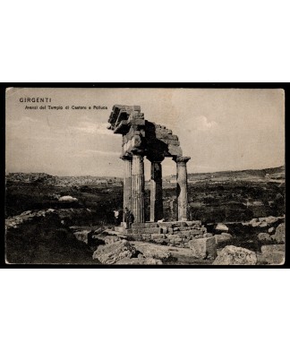 1907 cartolina Amb. Girgenti – S. Caterina
