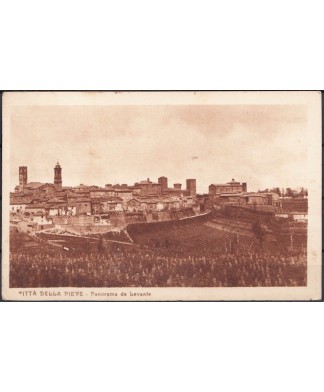 1922 Città della Pieve (Perugia) cartolina