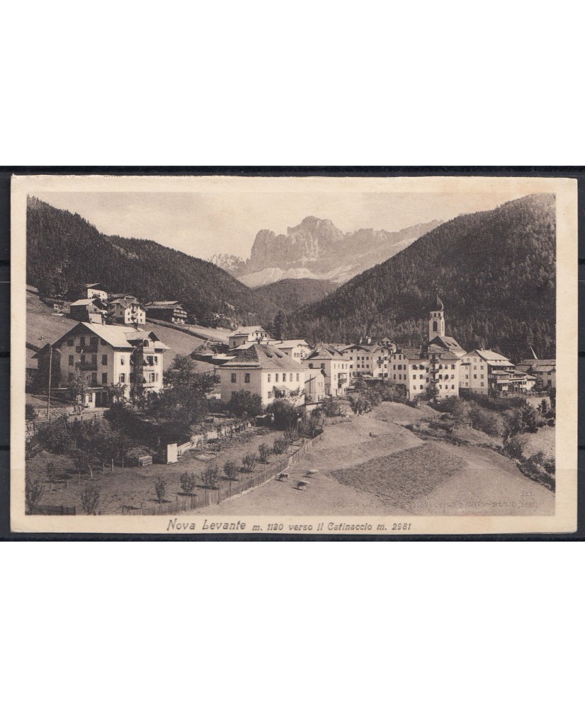 1920ca Nova Levante verso il Catinaccio - Bolzano