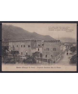 1918 Bastia (Albenga) il Parajè – Proprietà marchese avv. B. musso